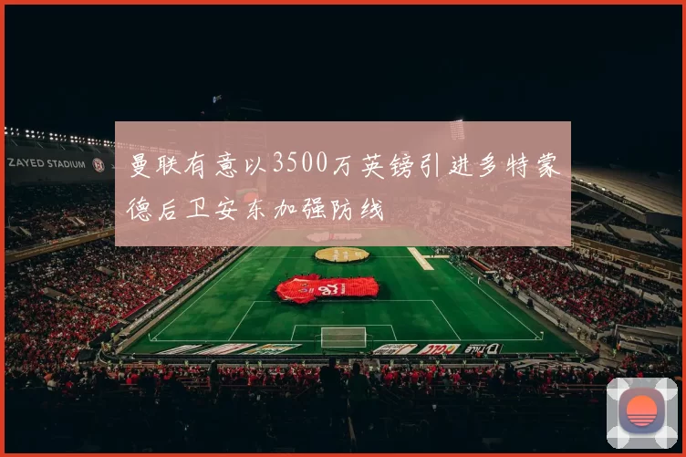 曼联有意以3500万英镑引进多特蒙德后卫安东加强防线